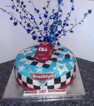 disney cars cake  - Cake by Krazy Kupcakes 