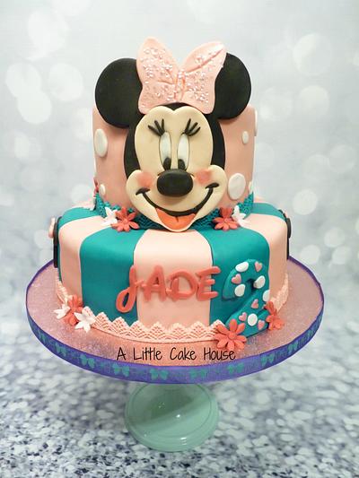 minnie mouse cake - Cake by a little cake house 