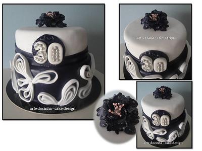 Bolo de aniversário - Cake by Arte docinha - cake design 