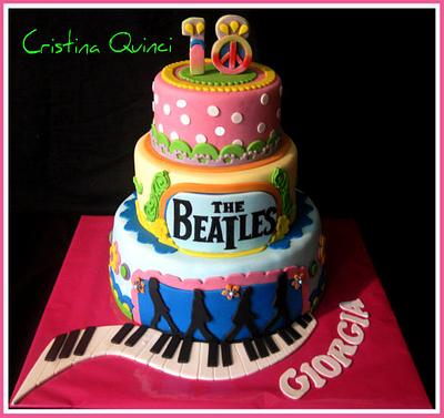 Beatles cake - Cake by Cristina Quinci