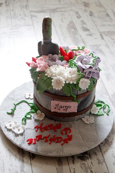 Garden flowers - Cake by Kalina
