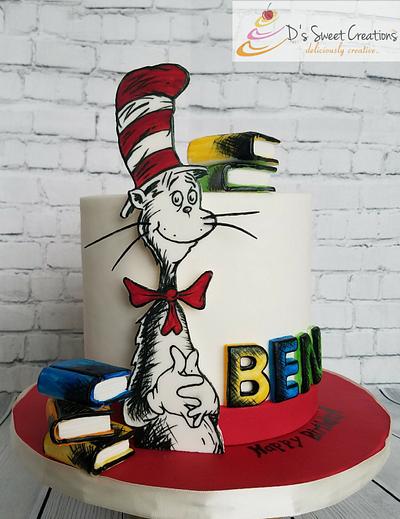 Cat In The Hat  - Cake by Deepa