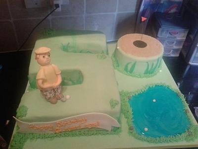 Golfer - Cake by Disneyworld25
