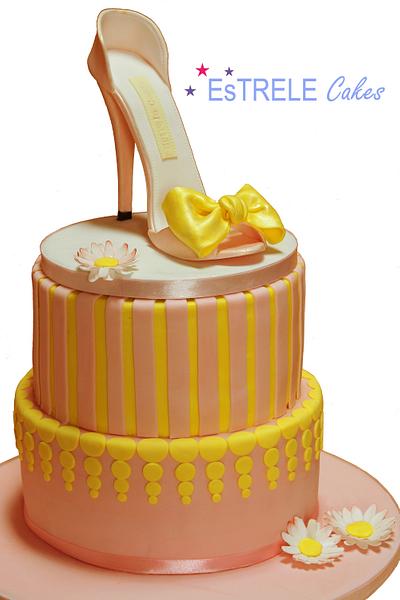 Spring shoe cake - Cake by Estrele Cakes 