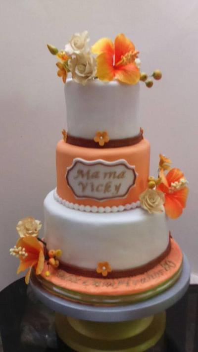 Happy  birthday cake - Cake by KMAR