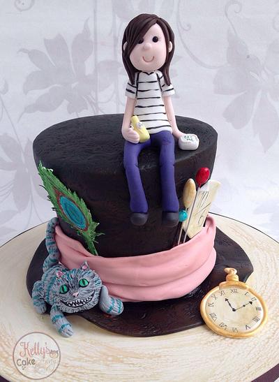 Mad Hatter for Chloe - Cake by Kelly Hallett