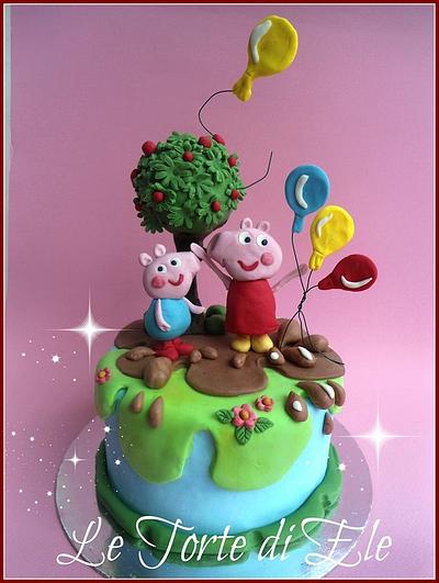 Peppa pig cake - Cake by Eleonora Ciccone