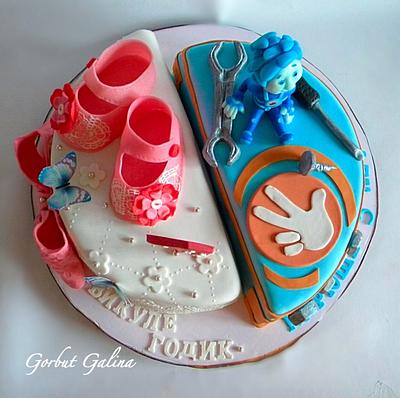 cake for two children - Cake by Galinasweet