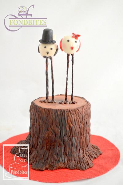 Birdies and Trunk - Cake by Subhashini Ramsingh