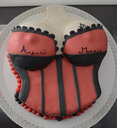 corsage cake - Cake by Nicoletta Celenta