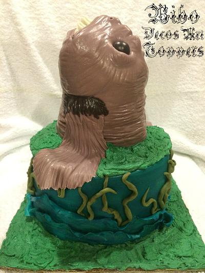 Sea Creature Theme Cake  - Cake by BiboDecosArtToppers 