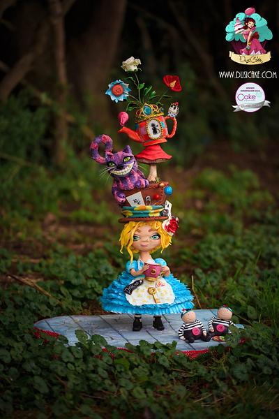 Urban Alice in Wonderland! - Cake by DusiCake