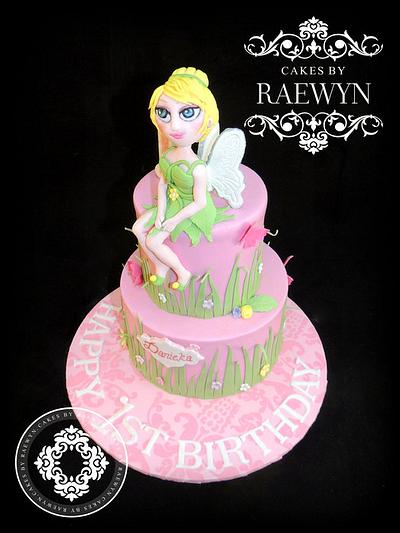 My First Try at Tinkerbell - Cake by Raewyn Read Cake Design