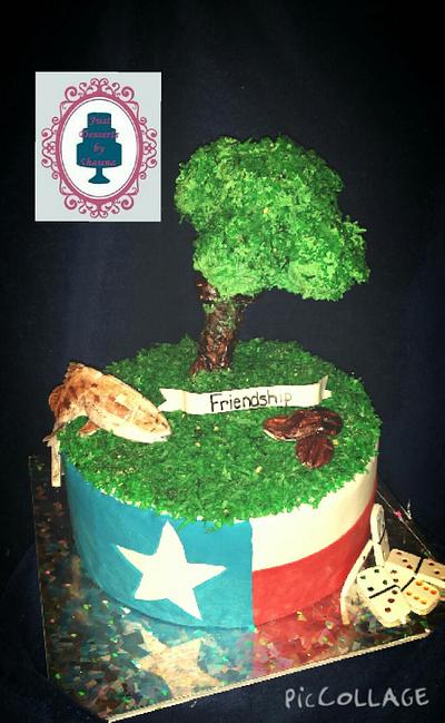 Texas Symbols - Cake by Caking Around Bake Shop