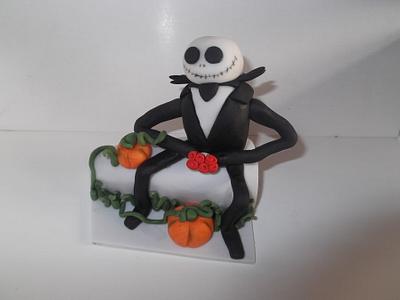 Nightmare before Christmas Cake topper  - Cake by Tracey