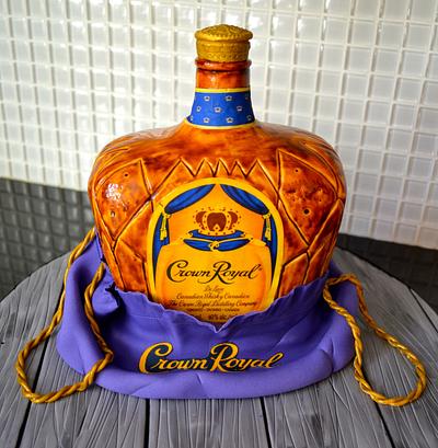 Crown Royal cake - Cake by Carol