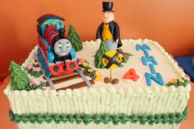 Thomas the train cake - Cake by Bodini Herath