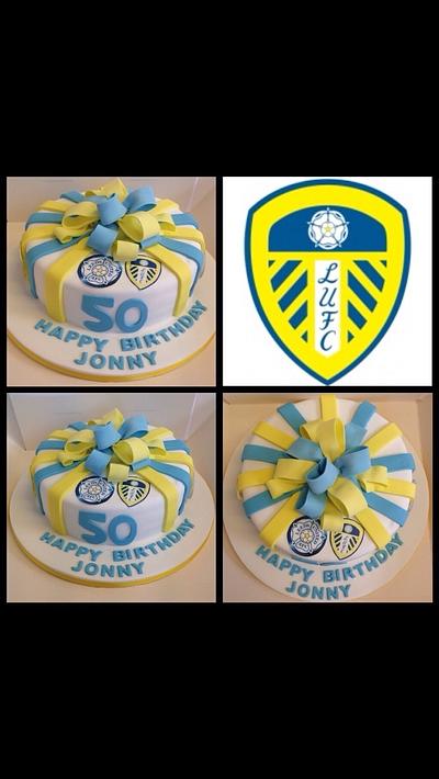 Leeds united - Cake by Kirstie's cakes