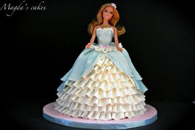 Princess Barbie - Cake by Magda's cakes
