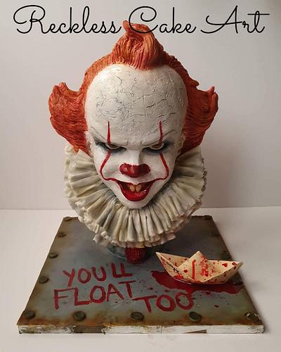 Pennywise Cake - Cake by Reckless Cake Art