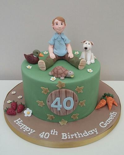 Pet Lover Theme - Cake by The Buttercream Pantry