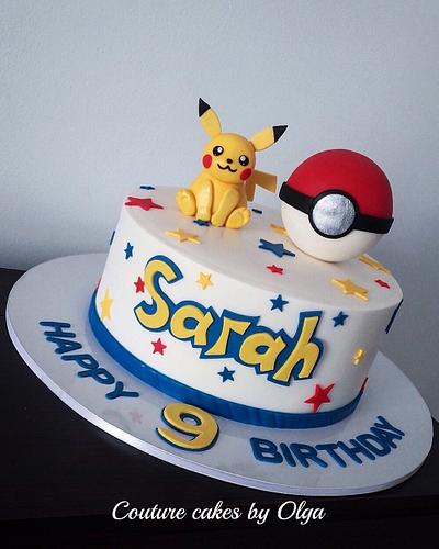 Pokemon cake - Cake by Couture cakes by Olga