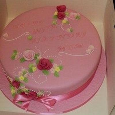 Cake for Grandma - Cake by Putty Cakes