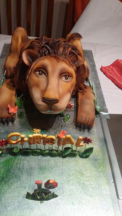 Leonard the lion cake - Cake by Annas creations