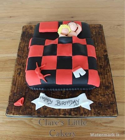 Bed cake - Cake by Clareslittlecakery