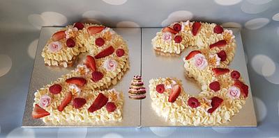 23th birthday - Cake by Pluympjescake