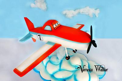 Dusty Airplane - Cake by Verusca Walker
