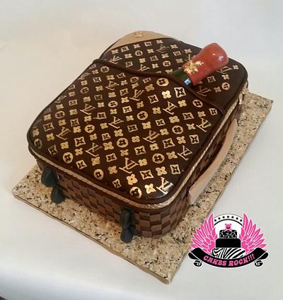 Luis Vuitton 'Suitcake' - Cake by Cakes ROCK!!!  