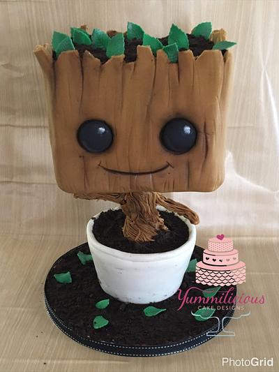 Baby Groot Cake - Cake by Yummilicious
