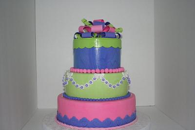 birthday cake - Cake by Pams party cakes