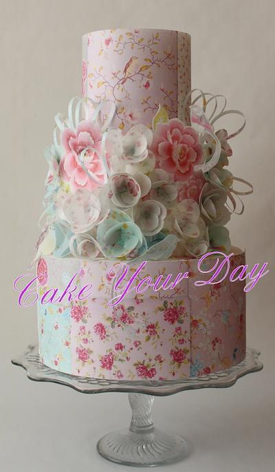 Spring flowers cake - Cake by Cake Your Day (Susana van Welbergen)