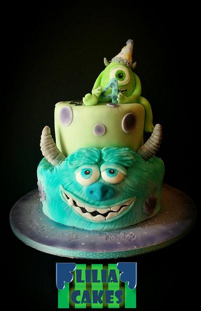 Monster Inc.  - Cake by LiliaCakes