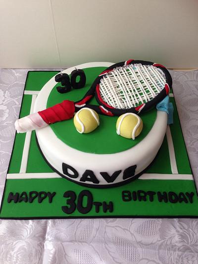 Anyone for Tennis  - Cake by Effie