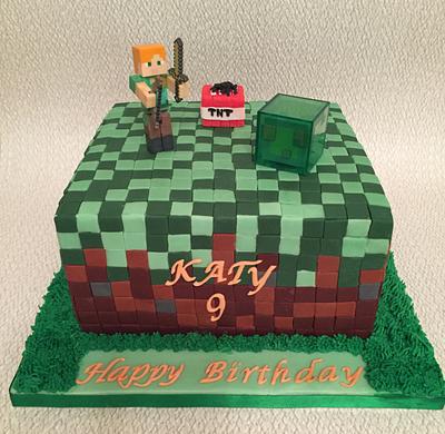 Minecraft for Katy - Cake by Roberta