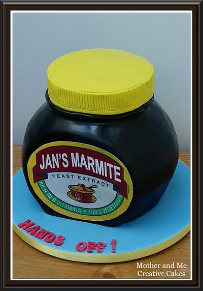 Giant Marmite Jar Cake - Cake by Mother and Me Creative Cakes