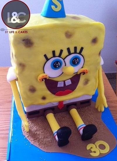 Spongebob 3D cake - Cake by Laura