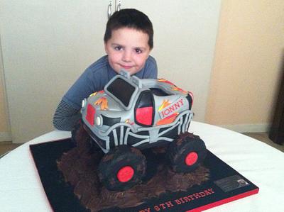 Monster Truck - Cake by Alli Dockree