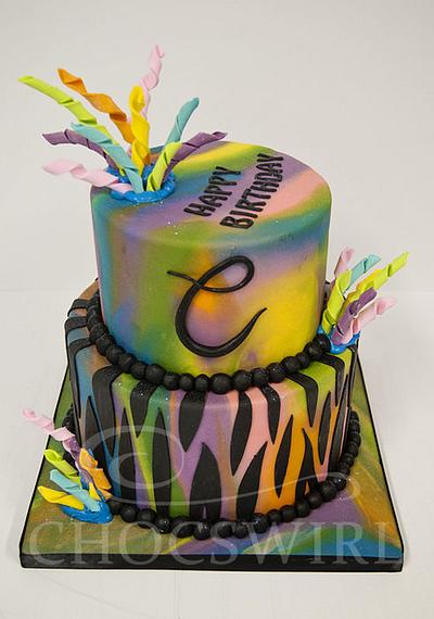 Colourful Cake - Cake by Robyn
