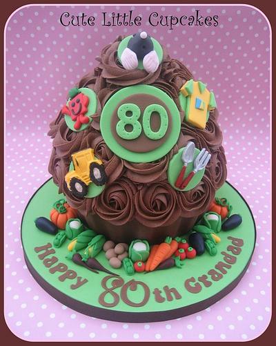 80th Birthday - Cake by Heidi Stone