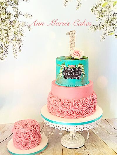 Lady Bug 1st Birthday - Decorated Cake by Ann-Marie - CakesDecor
