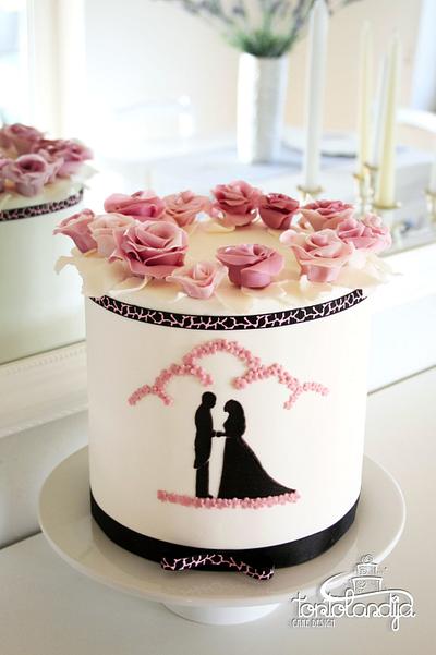 Wedding cake - Cake by Tortolandija