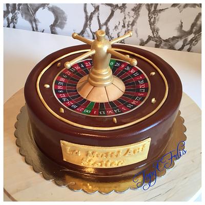 Casino roulette cake - Cake by Felis Toporascu