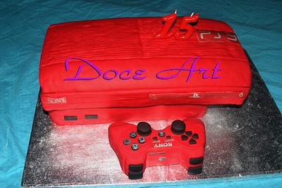 PS3 Cake - Cake by Magda Martins - Doce Art