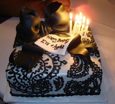 Birthday Henna - Cake by Dream Slice Cakes