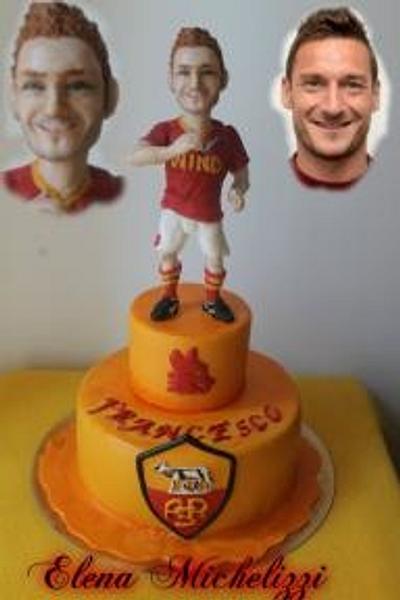 Totti goal - Cake by Elena Michelizzi