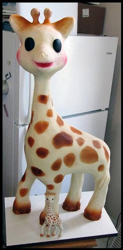 Sophie the Giraffe  - Cake by Kasey